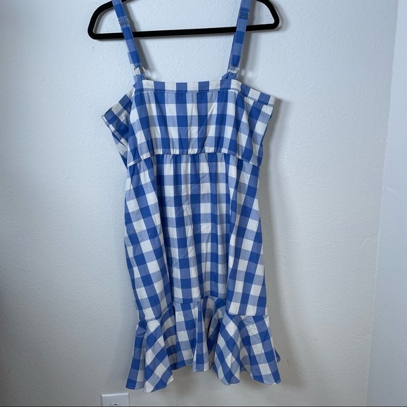 Likely Gingham Blue Mini Dress - Picture 7 of 13
